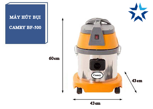 Đặc điểm máy hút bụi Camry BF-500