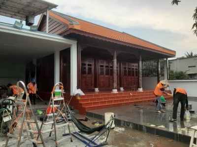 VỆ SINH BIỆT THỰ, VILLA
