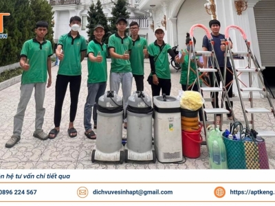 Dịch vụ vệ sinh nhà cháy Hà Nội