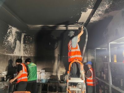 VỆ SINH NHÀ CHÁY NỔ TP HCM
