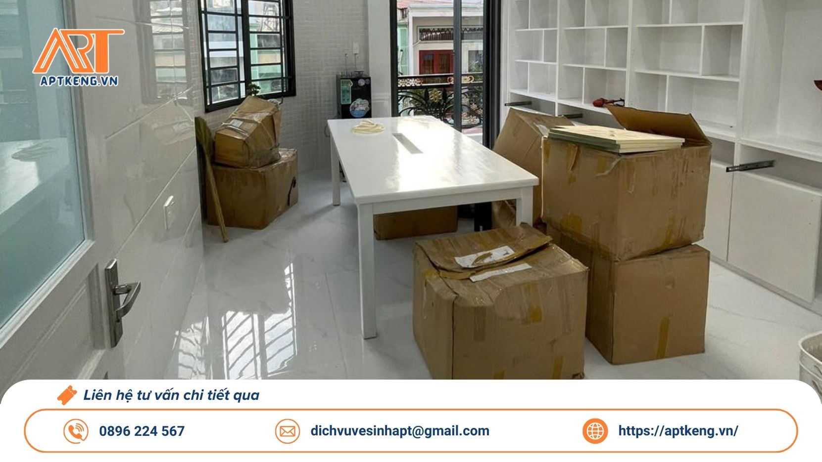 Quy trình chuyển nhà trọn gói tại APT KENG