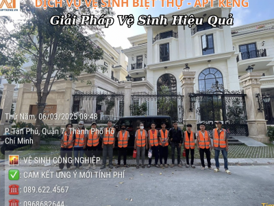 Dịch Vụ Vệ Sinh Biệt Thự  TpHCM 2026